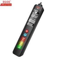 BSIDE Voltage Tester EBTN LCD 3-Line Display Voltage Detector Non-contact AC Pen Live Wire Breakpoint Locate with Protect Case