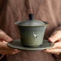 LUWU ชุดเซรามิค Tureen ชาจีนชุดเครื่องดื่ม130Ml