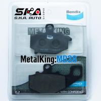 ผ้าเบรค Bendix Metal King MD38 ตรงรุ่น เฉพาะหลัง R Ninja650 ER6N Versys650 (Y09-15) Kawasaki เบนดิก แท้!!