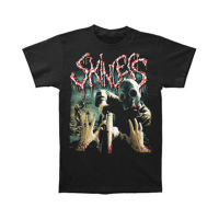 Skinless Mens Trample The Weak Tshirt Small Black Gildan Spot 100% Cotton