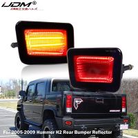 Ijdm ไฟสะท้อนกันชน LED 3157แบบเต็มสำหรับ Hummer H2 Ftion As Tail,เบรค &amp; Rear ไฟตัดหมอก,ไฟสัญญาณเลี้ยว12V สีแดง