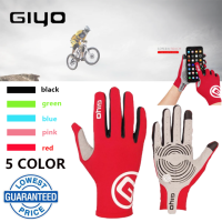 GIYO Breathable Cycling Gloves Mountain Gel Padded Bike Gloves Shock-Absorbing Biking Gloves for Cycling Training Workout Sports-for Men/Women