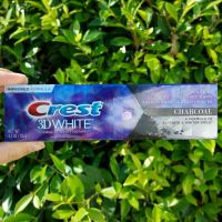 80% OFF ราคา Sale!!! โปรดอ่านรายละเอียดสินค้า EXP: 02/2023 ยาสีฟัน 3D White™ Charcoal Whitening Toothpaste 116g (Crest®) #1 แบรนด์ที่ขายดีที่สุดในอเมริกา