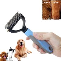 【jw】☇✇ Pets Fur Knot Cutter Dog Grooming Shedding Tools Hair Removal Comb sided Products Suppliers