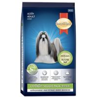 HOG อาหารสุนัข [3kg] SmartHeart Veggie Pack สูตรเจ อาหารเม็ดสำหรับสุนัขที่แพ้โปรตีนจากสัตว์ 3kg อาหารหมา  สำหรับสุนัข
