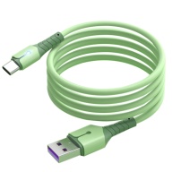 USB C Data Cable, Oxygen-Free Pure Copper Core Liquid Silicone Data Cable with Light for HUAWEI XIAOMI thumbnail
