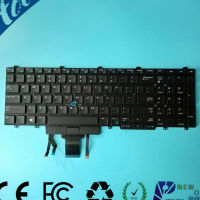 US Laptop Backlit keyboard for LATITUDE E5550 5570 5580 5590 5591 PRECISION M3510 3520 3530 M7510 7520 M7710 7720 0383D7