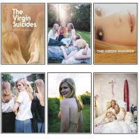 xaviery โปสเตอร์ภาพยนตร์ The Suicides สีขาว ทองแดง สําหรับตกแต่งผนัง บาร์ ห้องนั่งเล่น