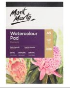 Sổ vẽ màu nước, A5 A4 A3, 300gsm, Mont marte