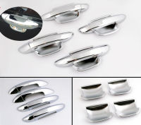 2021FUNDUOO For VW PASSAT B6 3C CC 2006 2007 2008 2009 2010 New Chrome Car Door Handle Cover + Cup Bowl Cover Trim Free Shipping