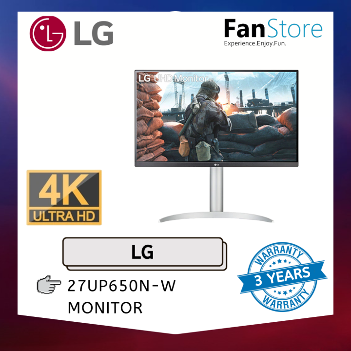 LG UHD Monitor 4K 27型 27UP650W-