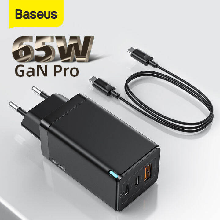 Baseus 65W GaN5 Pro USB C Charger Quick Charge 4.0 3.0 QC4.0 QC PD3.0