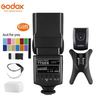 Godox Tt520 Ii รองเท้าร้อนแฟลช Speedlite อเนกประสงค์433Mhz สัญญาณไร้สายในตัวสำหรับแคนนอนนิคอนโอลิมปัสกล้อง Dslr