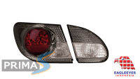 ไฟท้าย TOYOTA ALTIS 2001-2007 LED RED-SMOKE งาน EAGLEEYES แท้ 100% / TY872-BUDE4 T/W2