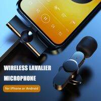 Basspal ไมโครโฟนไร้สาย Lavalier ขนาดเล็ก แบบพกพา สําหรับ iP Android Type-c Light Audio Video Recording Live Broadcast Gaming Phone Microfonoe สําหรับแล็ปท็อป คอมพิวเตอร์