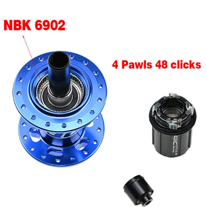 arc-4-sealed-bearing-disc-brake-bicycle-hub-mtb-mountain-bike-hub-36-hole-4-pawls-48-ring-8-11-speed-red-blue-black-wheelset-hub