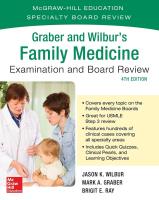 Graber and Wilbur s Family Medicine Examination and Board Review, 4ed - ISBN 9781259921421 - Meditext