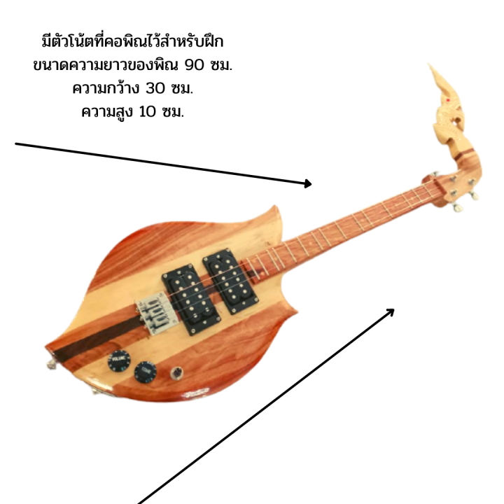 พิณไฟฟ้า-4คอนแท็ค-สเป็คสูง