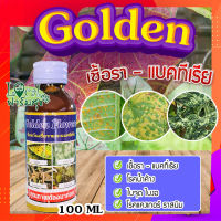 โกลเด้น Golden flower ( สีม่วง ) ? ปุ๋ยน้ำชีวภาพ สูตรกันเชื้อรา แบคทีเรีย ใบจุด โรคน้ำค้าง กลด์เด้น ฟลาวเวอร์ ขนาด 100 ML.?