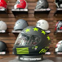 หมวกกันน็อค BELL STAR DLX MIPS FASTHOUSE VICTORY CIRCLE MATTE BLAK/HIVIZ