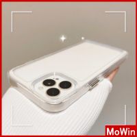 Mowin - เข้ากันได้สำหรับ เคส iphone 11 เคสไอโฟน เข้ากันได้สำหรับ เคส iphone เข้ากันได้สำหรับ เคสไอโฟน11 เคสโทรศัพท์ 13 pro max เคสโทรศัพท์มือถือ ซิลิโคนนิ่ม ใส หนา กันกระแทก กันรอยกล้อง เข้ากันได้สำหรับ iPhone 13 Pro Max iPhone 12 Pro Max 11 7 Plus