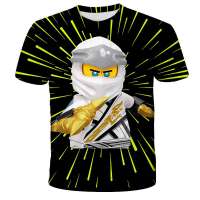 2022 Summer Fashion Boys T-shirts Ninja-Ninjagoed T Shirts Girls Short Sleeve T-shirt Jerseys Boys Clothes T Shirt Top Tees