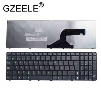 GZEELE สเปน SP แป้นพิมพ์แล็ปท็อปสำหรับ ASUS X55u AENJ2P01210 0knb0-6221sp00 NJ2สีดำ