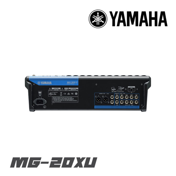 yamaha-mg-20xu-มิกเซอร์-20-ช่อง-มี-effect-spx-24-โปรแกรม-สินค้าใหม่แกะกล่อง-รับประกันสินค้า-1-ปี