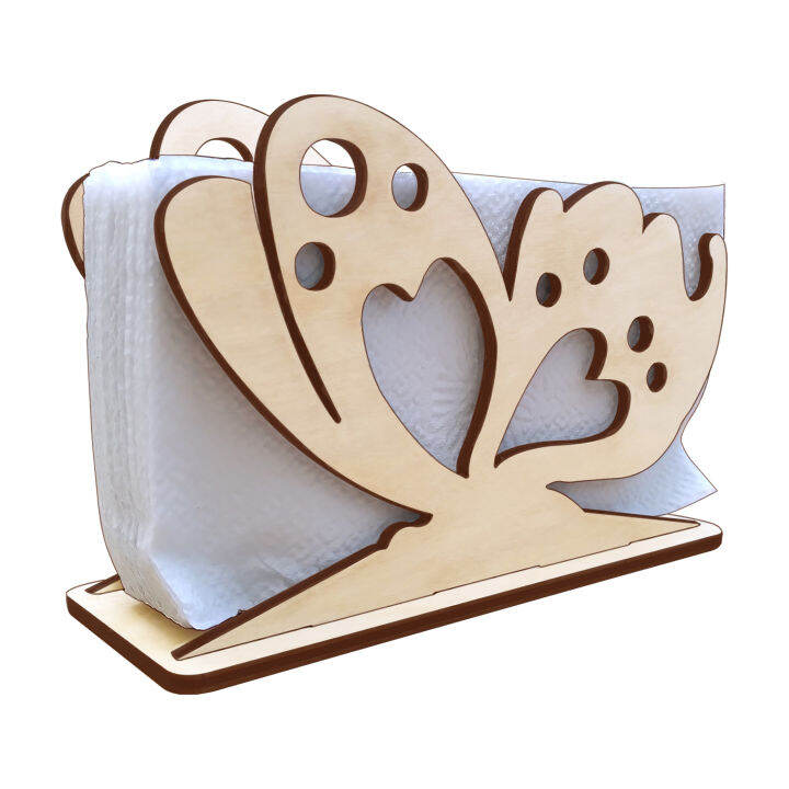 Wooden Table Tissue/Napkin Holder Lazada PH