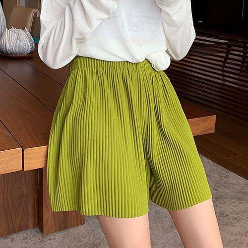 fertilizer-increased-high-female-summer-shorts-waist-new-loose-thin-wide-legged-pants-female-easy-leisure-5-minutes-of-pants