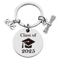 2025 Graduation Graduate 2022 2023 2024 Chains KeyChain Keyring College Cap School Jewelry