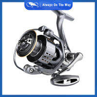 รอกตกปลาแบบหมุนได้ Da2000-7000 3 + 1bb ลากสูงสุด15กก. Ultralight Long Casting Metal Fishing Tackle