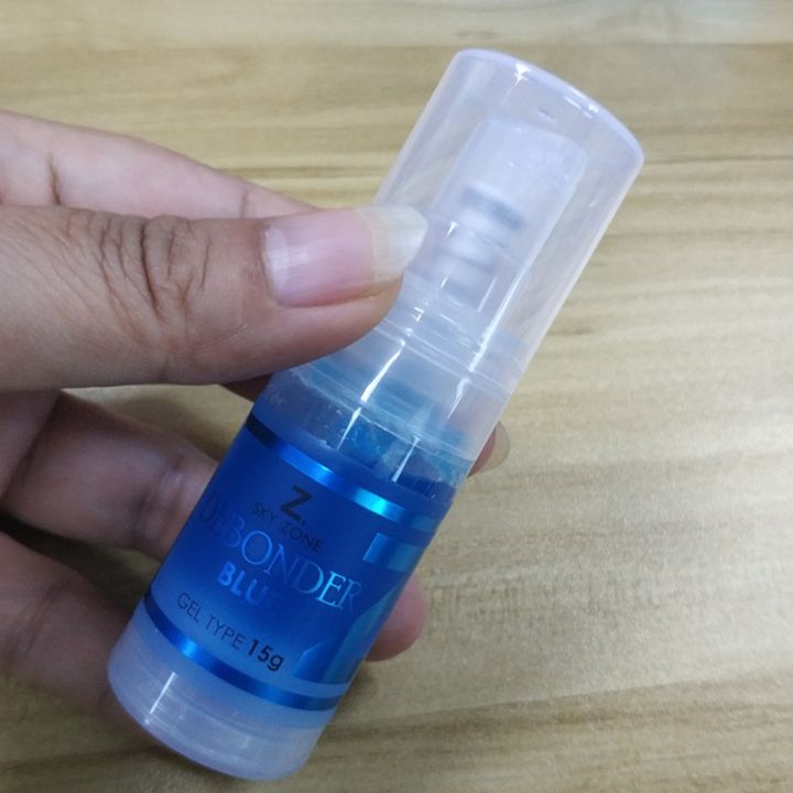 free-shipping-original-korea-sky-zone-debonder-fast-sensitive-eyelash-extensions-sky-glue-gel-remover-blue-15g-no-burning-lashes
