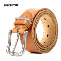 Man belt 2017 100 cowhide genuine leather belts for men nd Strap male fancy vintage jeans cintos pin buckle free shipping