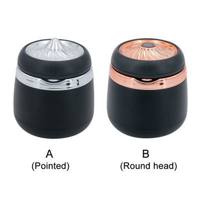 Accessories Travel Car Ashtray Holder Fashion Mini Portable Lid With LED Light Auto Easy Use Gift Ceramic Liner