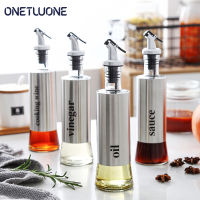 Onetwone 300Ml เครื่องปรุงรสขวดสแตนเลสสตีลน้ำมันซอสห้องครัวภาชนะเครื่องปรุงอาหารรั่วซึมขวดเครื่องปรุงรส Jar น้ำส้มสายชูซอสเครื่องเทศเครื่องปรุงรสขวดเชือกรัดขวดไวน์