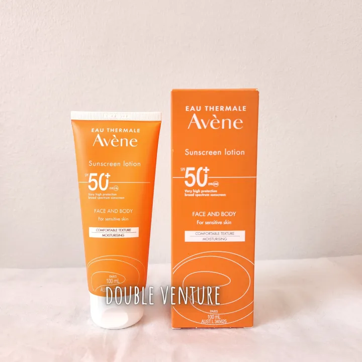Avene SPF 50+ Face and Body Sunscreen Lotion for Sensitive Skin 100ml Lazada PH