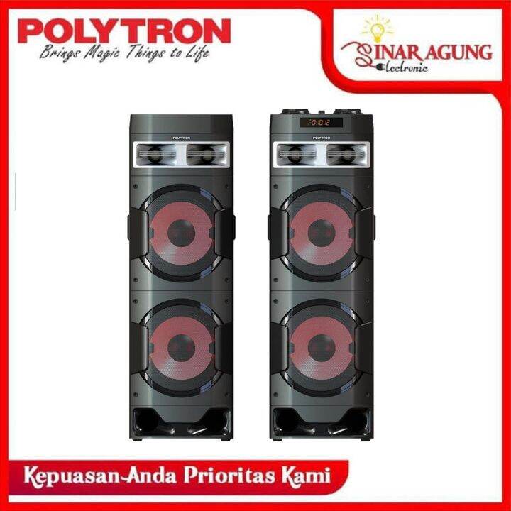 Polytron Speaker Aktif Pas 10d22 Usb Bluetooth Resmi Lazada Indonesia