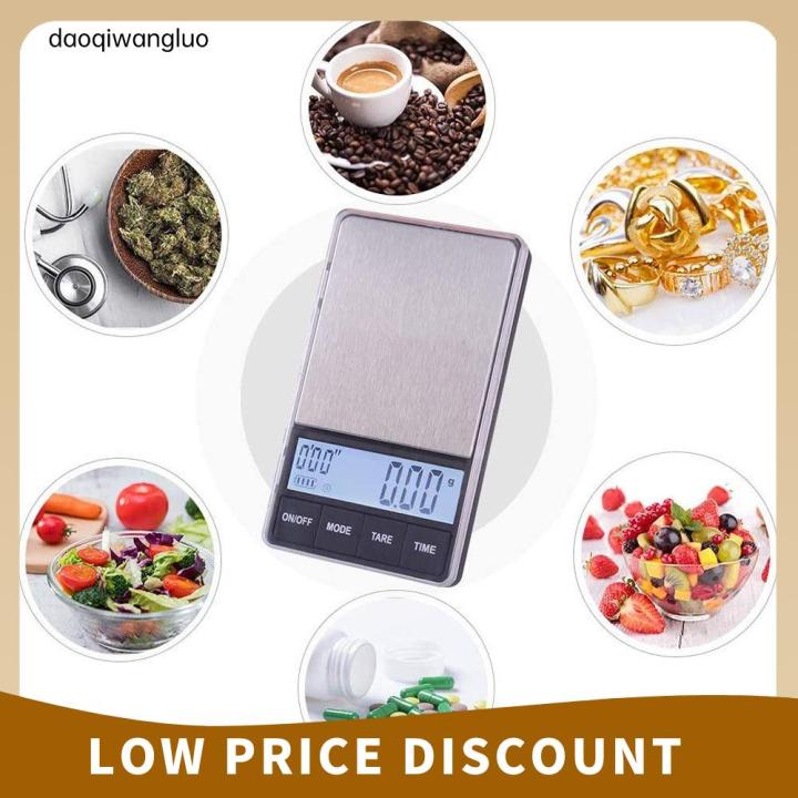 Digital Kitchen Scale LCD Electronic Scales Smart Coffee Scale 1000g/0.1g