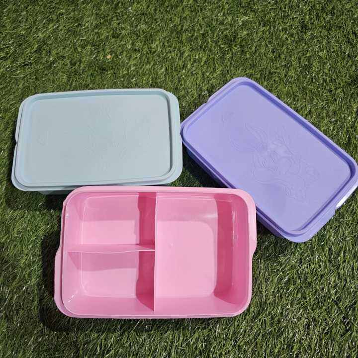 Bugs bunny lunch box lunch box 3 sekat kotak makan anak tempat