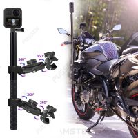 Supporto Per Fotocamera ต่อ Bicicletta Da Moto Supporto Manubrio Invisibile ต่อ Selfie ต่อ Insta360หนึ่ง X2 RS X3 Gopro Max 11 10 Accessorio