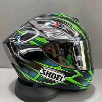 SHOEI หมวกกันน็อค X14 Akira Yanagawa,หมวกกันน็อค X14ป้องกันหมอกหมวกคลุมเต็มหน้าหมวกกันน็อคสำหรับแข่งจักรยาน