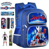 【Hot Sale】 Cartoon superman schoolbag for elementary school students grades one two three four five six male dirt-resistant practical kindergarten childrens backpack