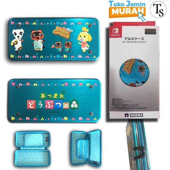 Hori Metal Steel Case Aluminium Case Pouch Animal Crossing Nintendo ...