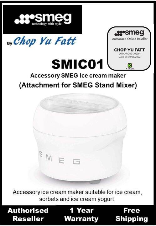 Smeg ice best sale cream maker attachment