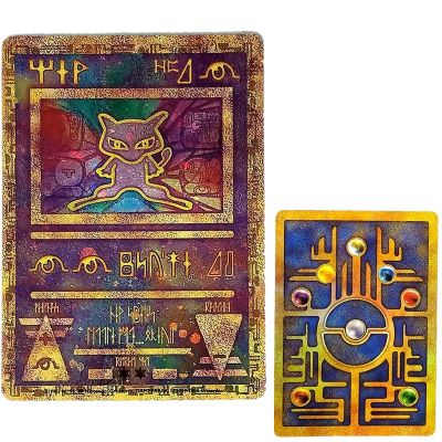 Anime Pokemon Ancient Weries Gold Cards Collection Card - Ancient Mew Promos Collection Toys For Children