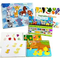 Quiet Busy Book Baby Montessori Material Toys Sticker Busy Board Matching Games Early Educational Learning Toys For Toddler Adhesives Tape