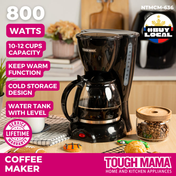 4-6 Cups Coffee Maker - Tough Mama Appliances