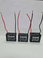 คาปาซิเตอร์ Capacitor แคปพัดลม แบบสายไฟ ยี่ห้อ Frezzer ขนาด 6uF ,7uF , 8uF ทนแรงดันไฟฟ้า ได้ 440- 450 โวล์ท 50/60Hz