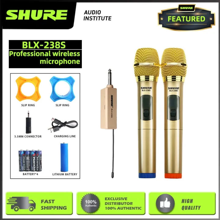 magic sing microphone Shure Handheld Wireless Microphone B38S 1 tow 2